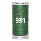 Gutermann super sterk naaigaren | 100m | 931 groen naaigaren GM - 100 - SS - M782 - 931 4008015680282