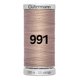 Gutermann super sterk naaigaren | 100m | 991 oud roze naaigaren GM - 100 - SS - M782 - 991