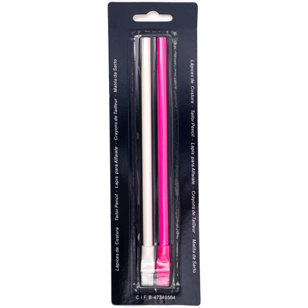 Krijt potloden set extra lang | wit en roze | 18 cm Krijt KRIJT - COSE - LANG - WIT - ROZE 8301250000106