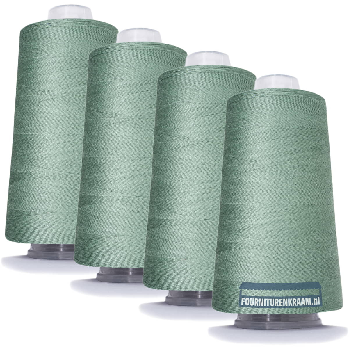 SKU: LOCKGAREN-FK-SET4-409-OLD-GREEN - Color: 409 oud groen