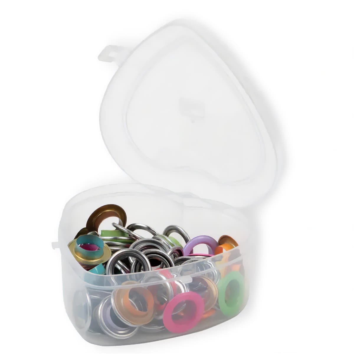 Nestels assortiment | 14 mm | 11 kleuren - 44 stuks | Prym 542622 Zeilringen - Nestelringen PRYM - 542622 4002275426222