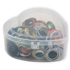Nestels assortiment | 14 mm | 11 kleuren - 44 stuks | Prym 542622 Zeilringen - Nestelringen PRYM - 542622 4002275426222