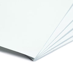 Close-up van de rand van witte printbare katoenen stof vellen, Prym 611930 | PRYM-611930 | 4002276119307