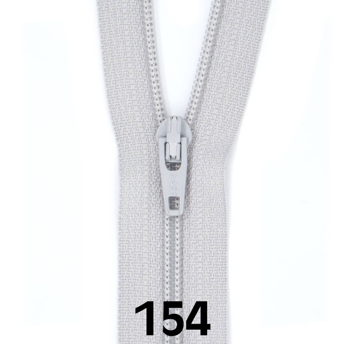 SKU: RITS-YKK-3-25CM-154-LICHT GRIJS - Color: 154 licht grijs