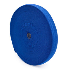 Satijn Elastiek band | 2 cm breed | 25 meter rol SATIJN - ELASTIEK - ROL - 25 - KOBALT kobalt blauw