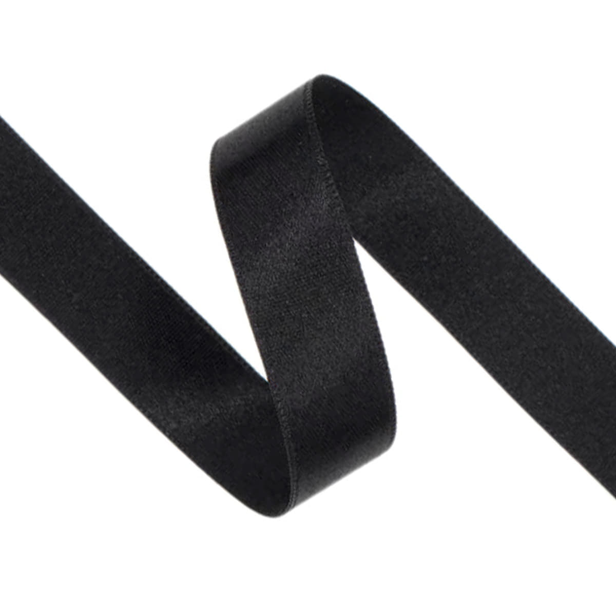 Satijn lint | 25 mm | Premium kwaliteit | 3 meter Satijn Lint SATIJN - LINT - 25MM - 233 - ZWART - 3M zwart