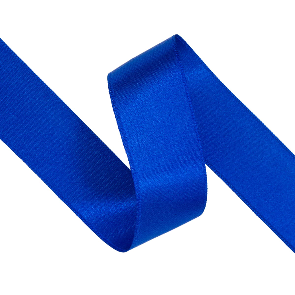 SKU: SATIJN-LINT-25MM-224-KOBALT-PM - Color: 224 kobalt blauw