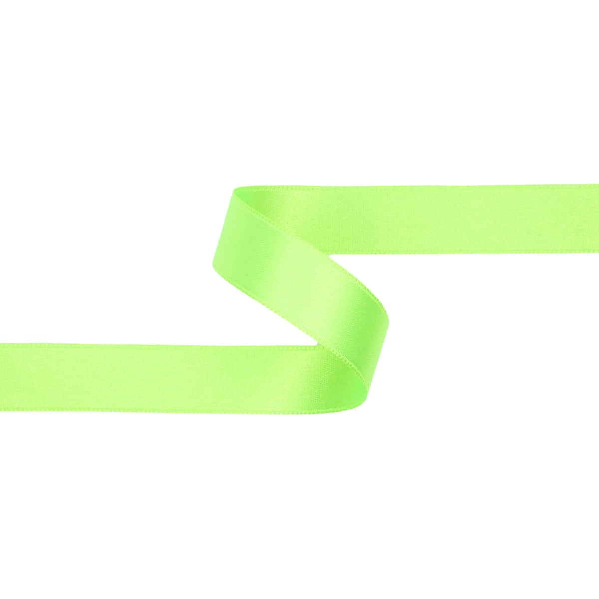 Satijnlint 15 mm | Neon Groen | 3 meter | Glow Effect Satijn Lint SL - 15MM - 282 - NEON - GROEN - 3M