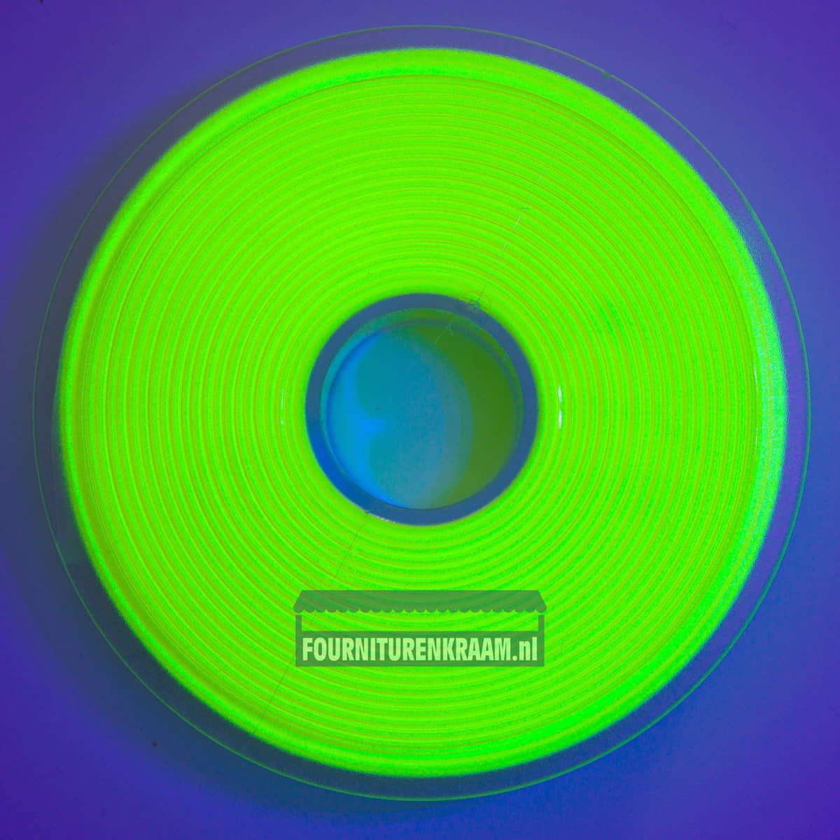 Satijnlint 25 mm | Neon Geel | 3 meter | Aanbieding rol 25 meter Satijn Lint SL - 25MM - 281 - NEON - GEEL - ROL - 25M