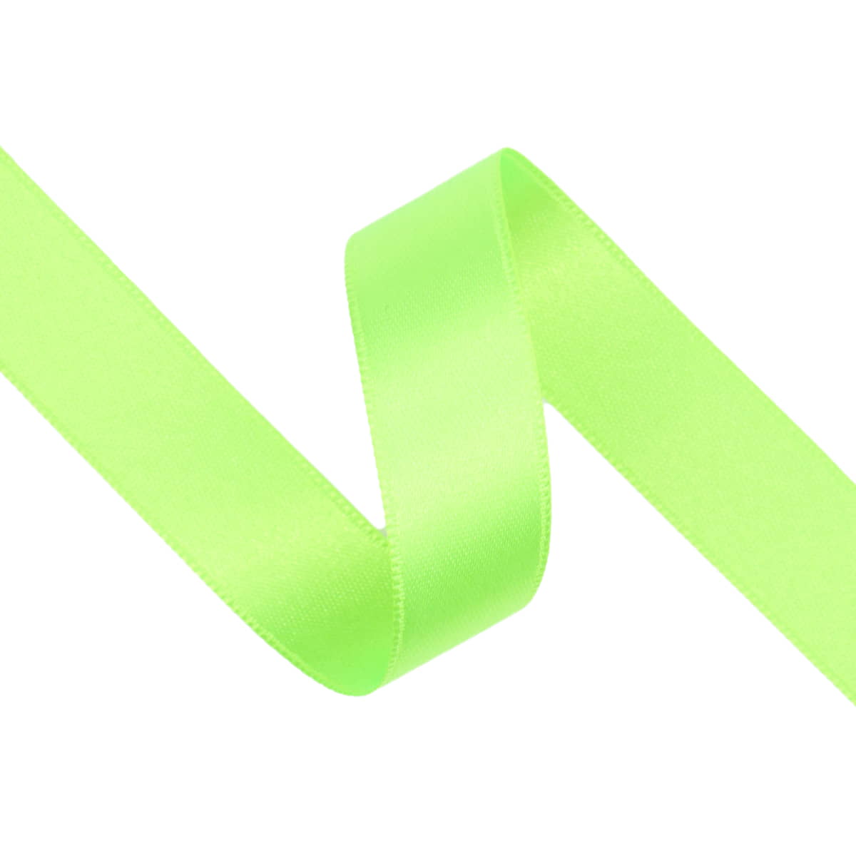 Satijnlint 25 mm | Neon Groen | 3 meter | Aanbieding rol 25 meter Satijn Lint SL - 25MM - 282 - NEON - GROEN - ROL - 25M