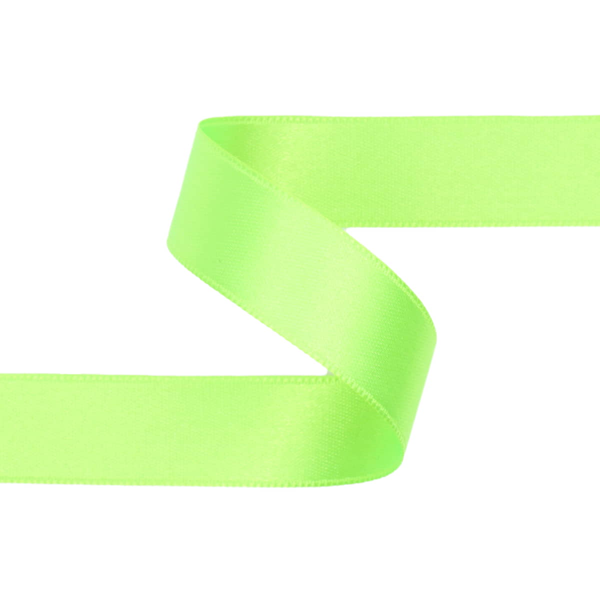 Satijnlint 25 mm | Neon Groen | 3 meter | Glow Effect Satijn Lint SL - 25MM - 282 - NEON - GROEN - 3M