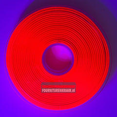 Satijnlint 25 mm | Neon Roze | 3 meter | Aanbieding rol 25 meter Satijn Lint SL - 25MM - 280 - NEON - ROZE - ROL - 25M