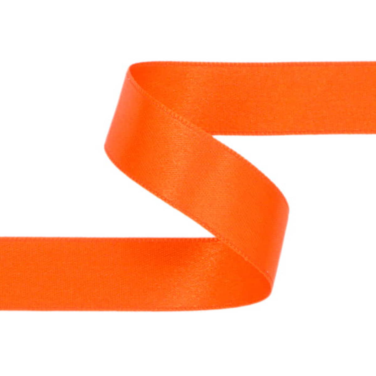 Satijnlint Oranje 25mm - Per meter Satijn Lint SL-25MM-219-ORANJE-PM