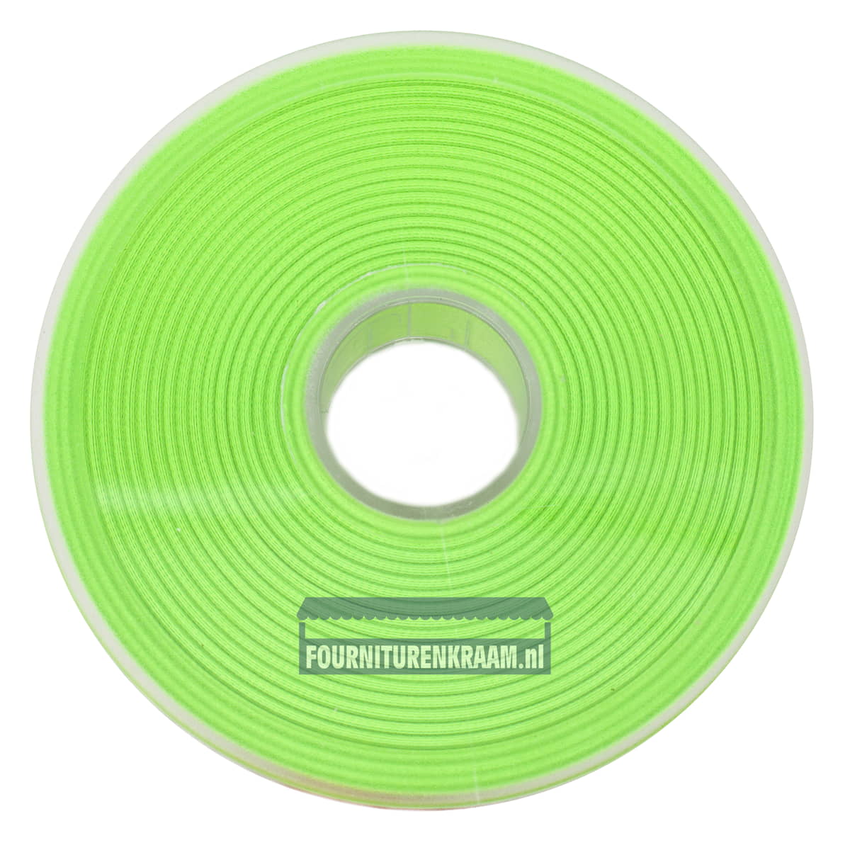 Satijnlint premium kwaliteit | 15 mm | Aanbieding rol 25 meter Satijn Lint SL - 15MM - 281 - NEON - GROEN - ROL - 25M neon groen