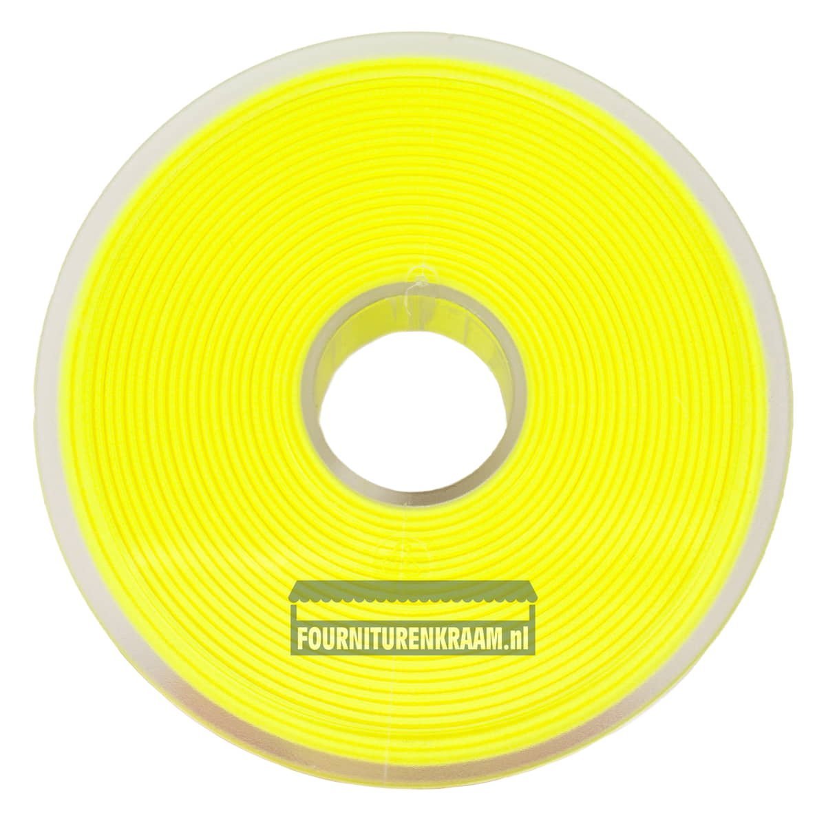 Satijnlint premium kwaliteit | 15 mm | Aanbieding rol 25 meter Satijn Lint SL - 15MM - 282 - NEON - GEEL - ROL - 25M 3506620092984 neon geel