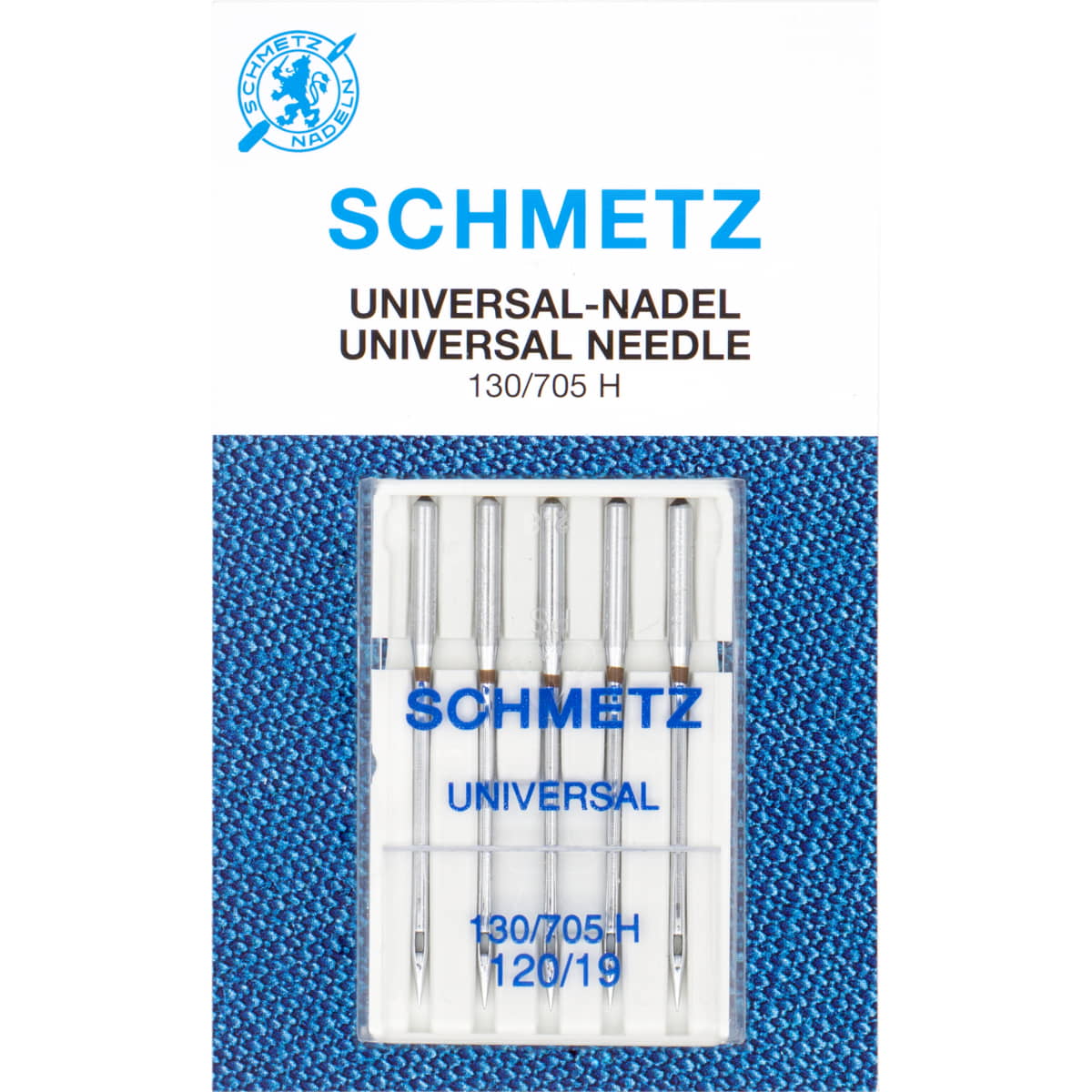 Schmetz 120 universeel naaimachine naalden Naaimachine naalden SCHMETZ - UNIVERSAL - 120 4006589000505