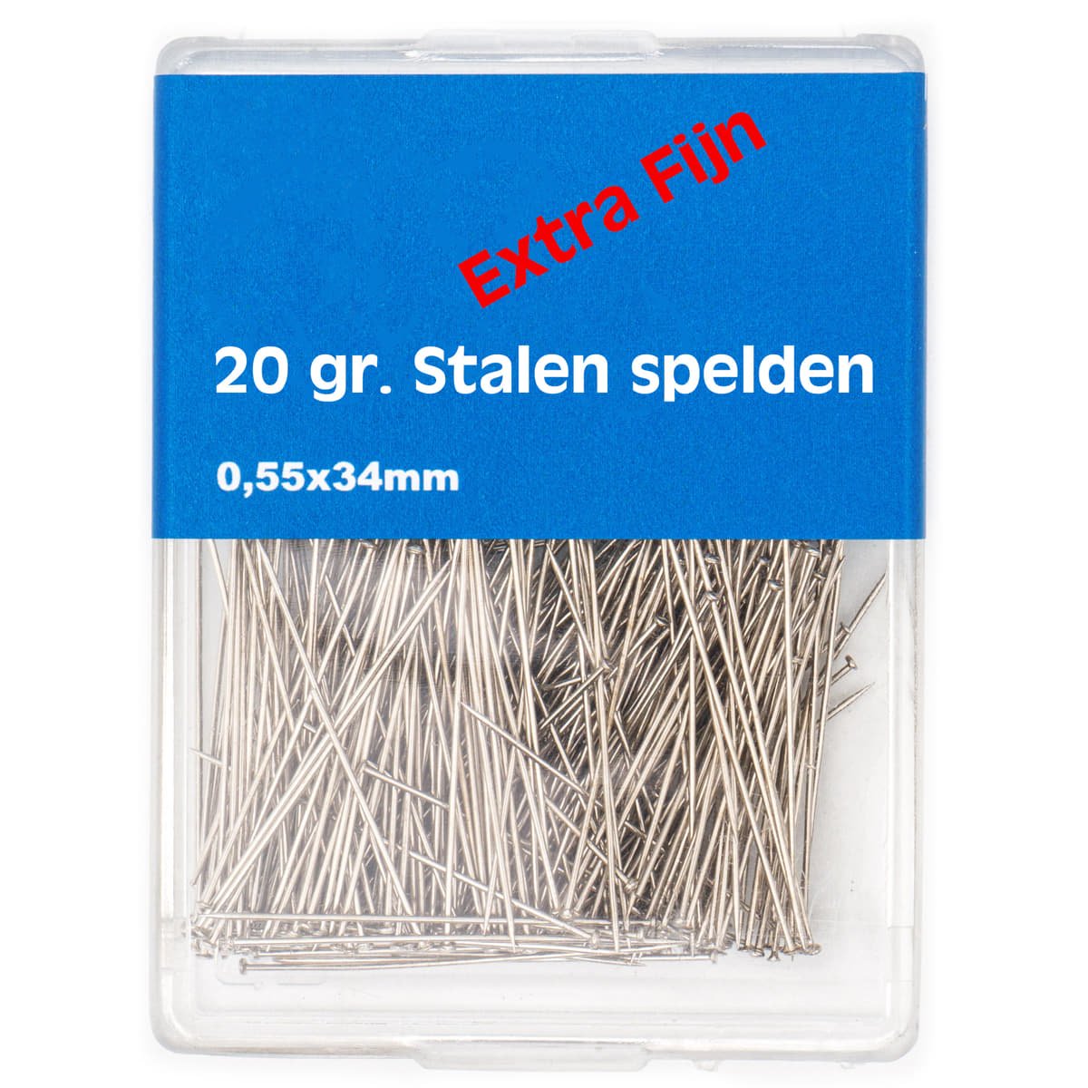 Spelden extra fijn | 34 x 0,55 mm | staal Spelden SPELDEN - FIJN - 3824182