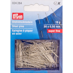 Spelden extra dun | 30 x 0,5 mm | staal | Prym 024284 Spelden PRYM - 024284 4002270242841
