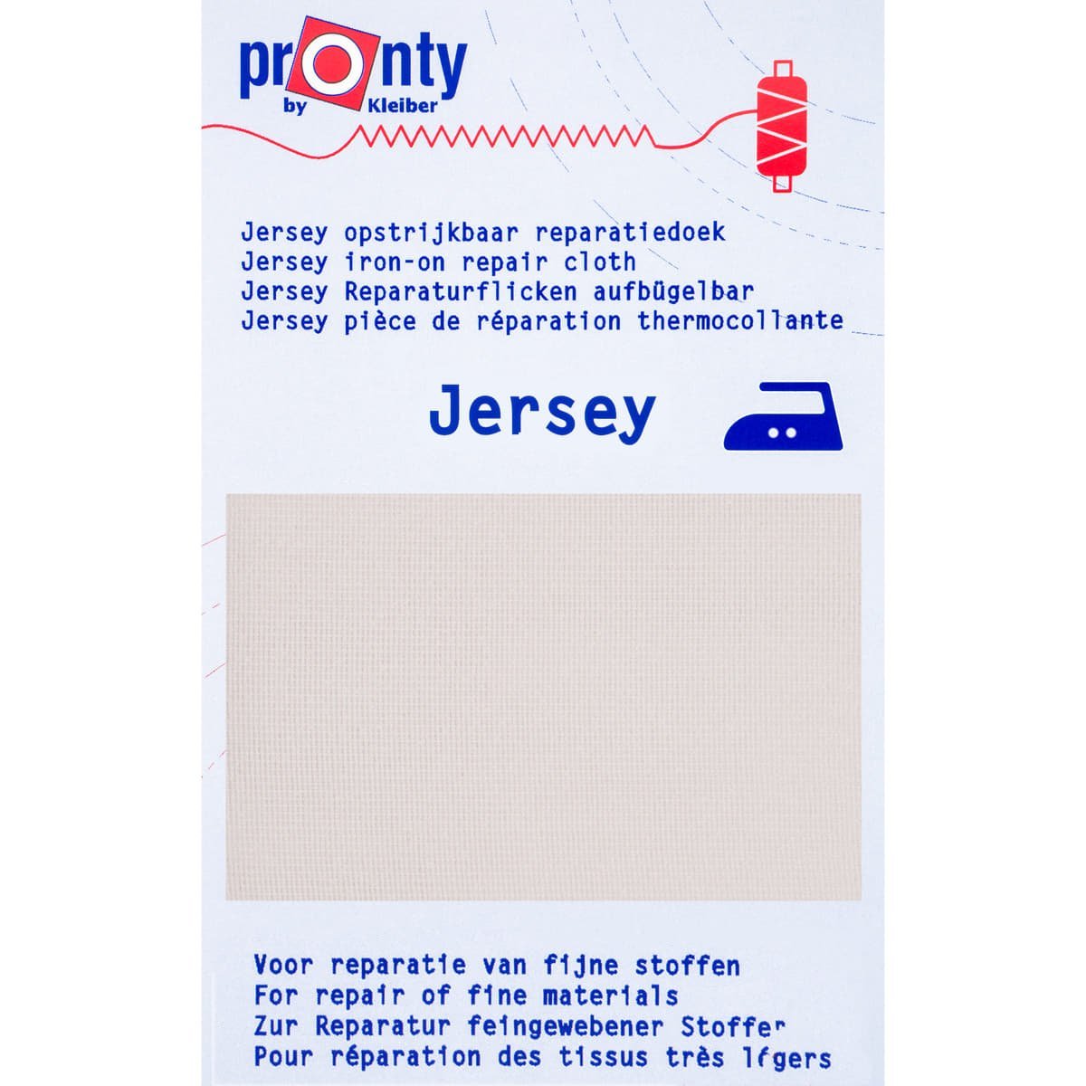 Stretch Reparatiedoek Pronty | Jersey voor rekbare stoffen 12x45cm Repraratiedoek RPD - PRONTY - JERSEY - LGRIJS 8714772174112 lichtgrijs
