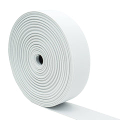 Taille elastiek stevig | 5 cm | wit | rol 25 meter Elastiek TAILLE - ELAS - STEVIG - 5 - WIT - 25M