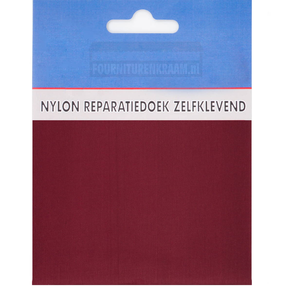 Zelfklevend reparatiedoek | Nylon | 10 x 20 cm Repraratiedoek REPFILM - 1114 - 395 - BORDEAUX bordeaux
