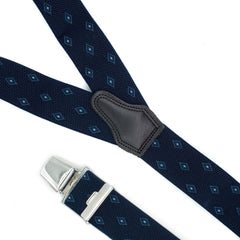 Bretels met blauw patroon Bretels BRETELS-BLAUW-PATROON - Fourniturenkraam.nl