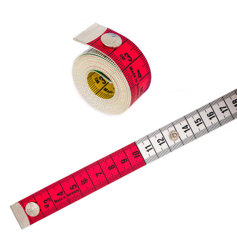 Centimeter Hoechstmass 150cm met drukknoop Centimeter CENTIMETER-DRUKKNOOP-150 - Fourniturenkraam.nl