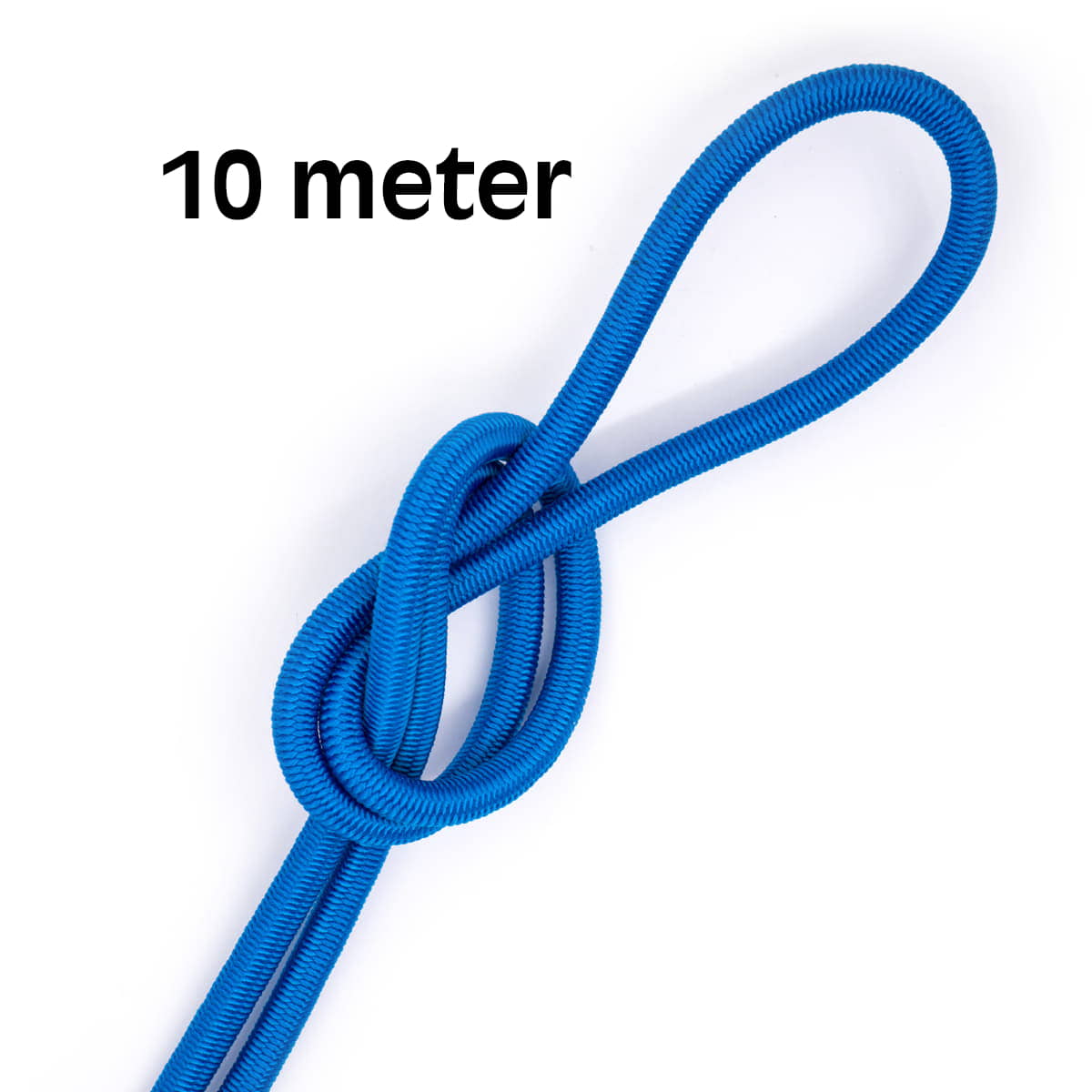 Elastisch koord 5 mm blauw - aanbeiding 10 meter elastisch koord EK-5MM-BLAUW-10M - Fourniturenkraam.nl