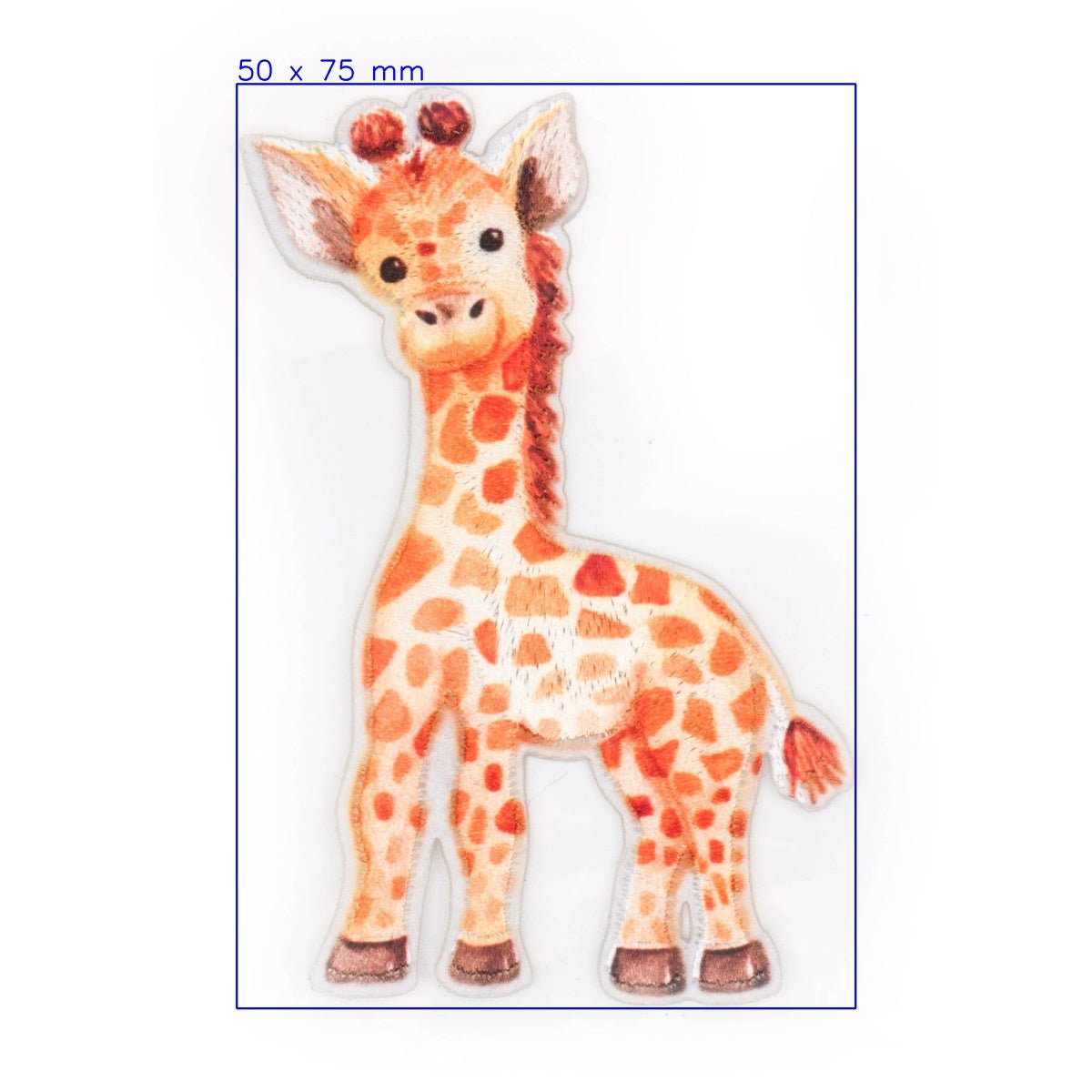 Giraffe Strijk Applicatie Applicatie HKM44448 - Fourniturenkraam.nl