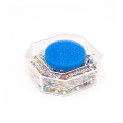 Glaskop spelden 30 mm lang - 240 stuks Spelden GLASKOP - SPELDEN - 30 - KUSSEN