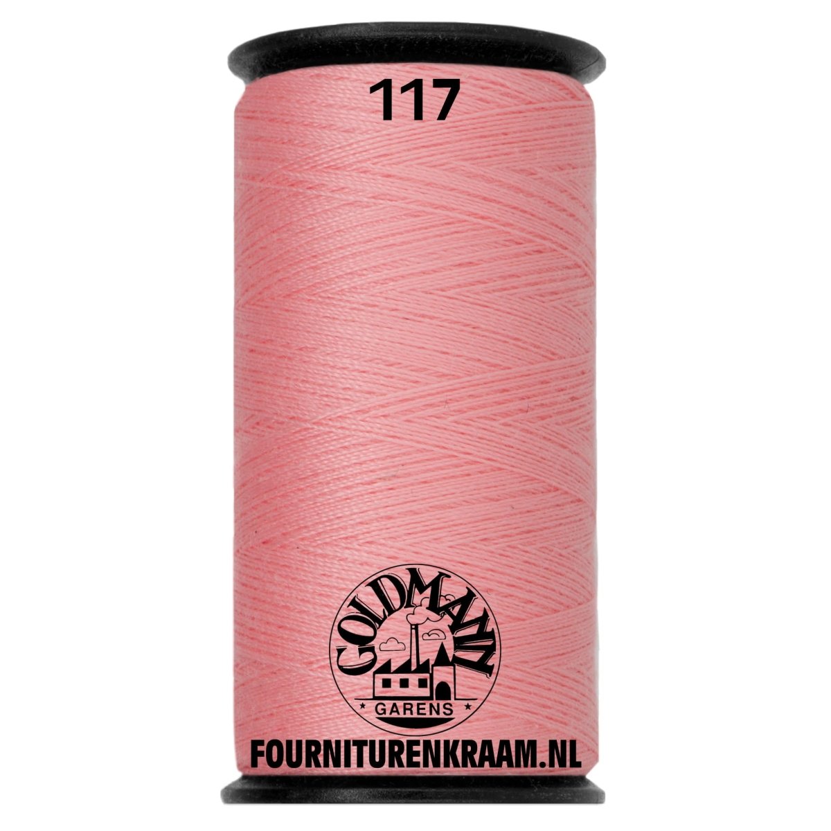 Goldmann garen 200m - 117 zalm roze Garen GOLDMANN-GAREN-200M-117 - Fourniturenkraam.nl