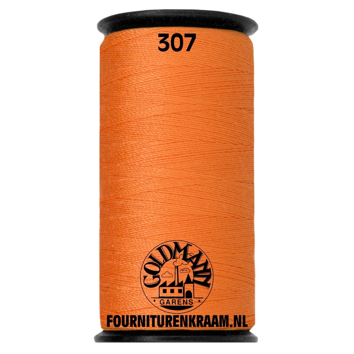 Goldmann garen 200m - 307 oranje Garen GOLDMANN-GAREN-200M-307 - Fourniturenkraam.nl