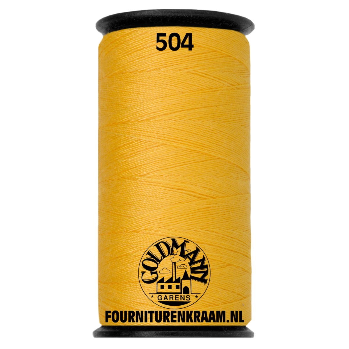 Goldmann garen 200m - 504 geel oranje Garen GOLDMANN-GAREN-200M-504 - Fourniturenkraam.nl