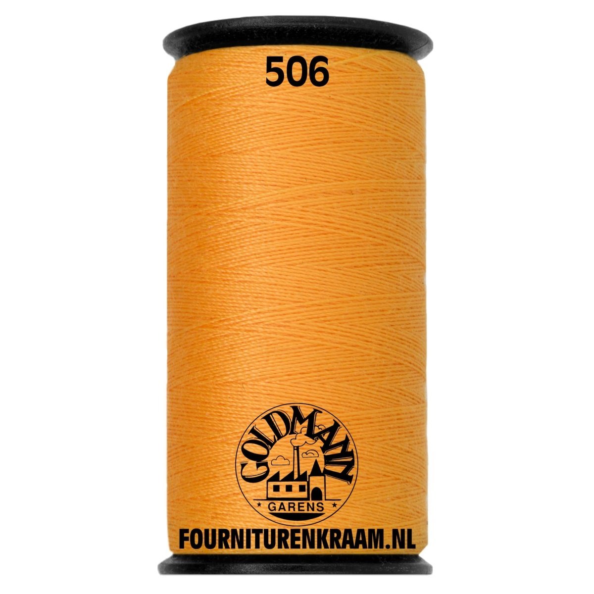 Goldmann garen 200m - 506 pompoen oranje Garen GOLDMANN-GAREN-200M-506 - Fourniturenkraam.nl