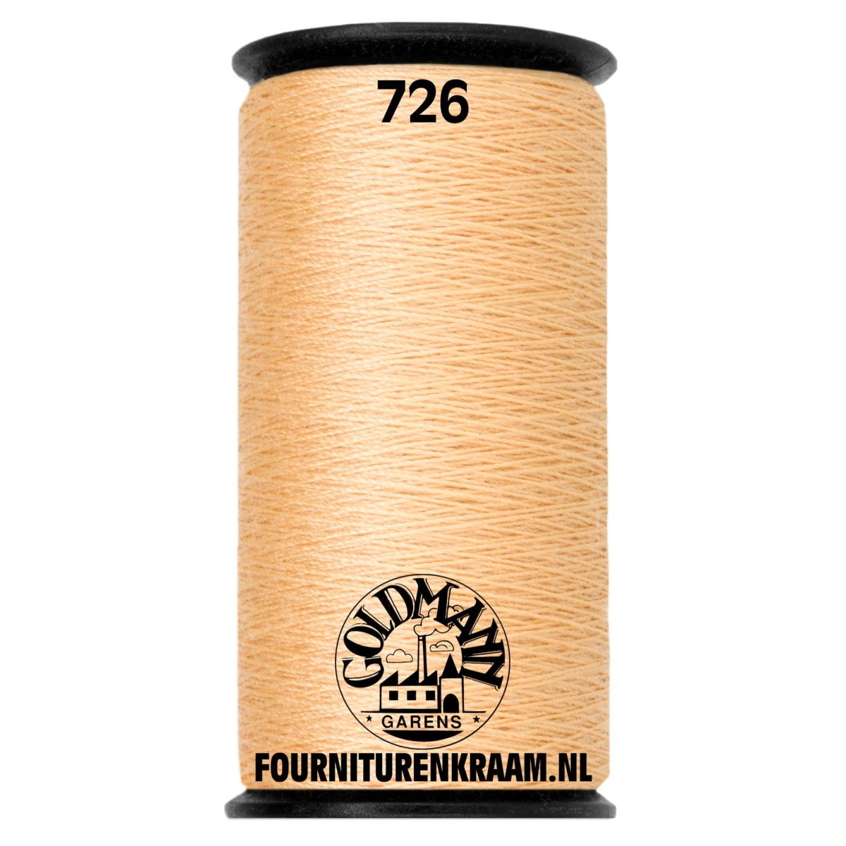 Goldmann garen 200m - 726 geel beige Garen GOLDMANN-GAREN-200M-726 - Fourniturenkraam.nl