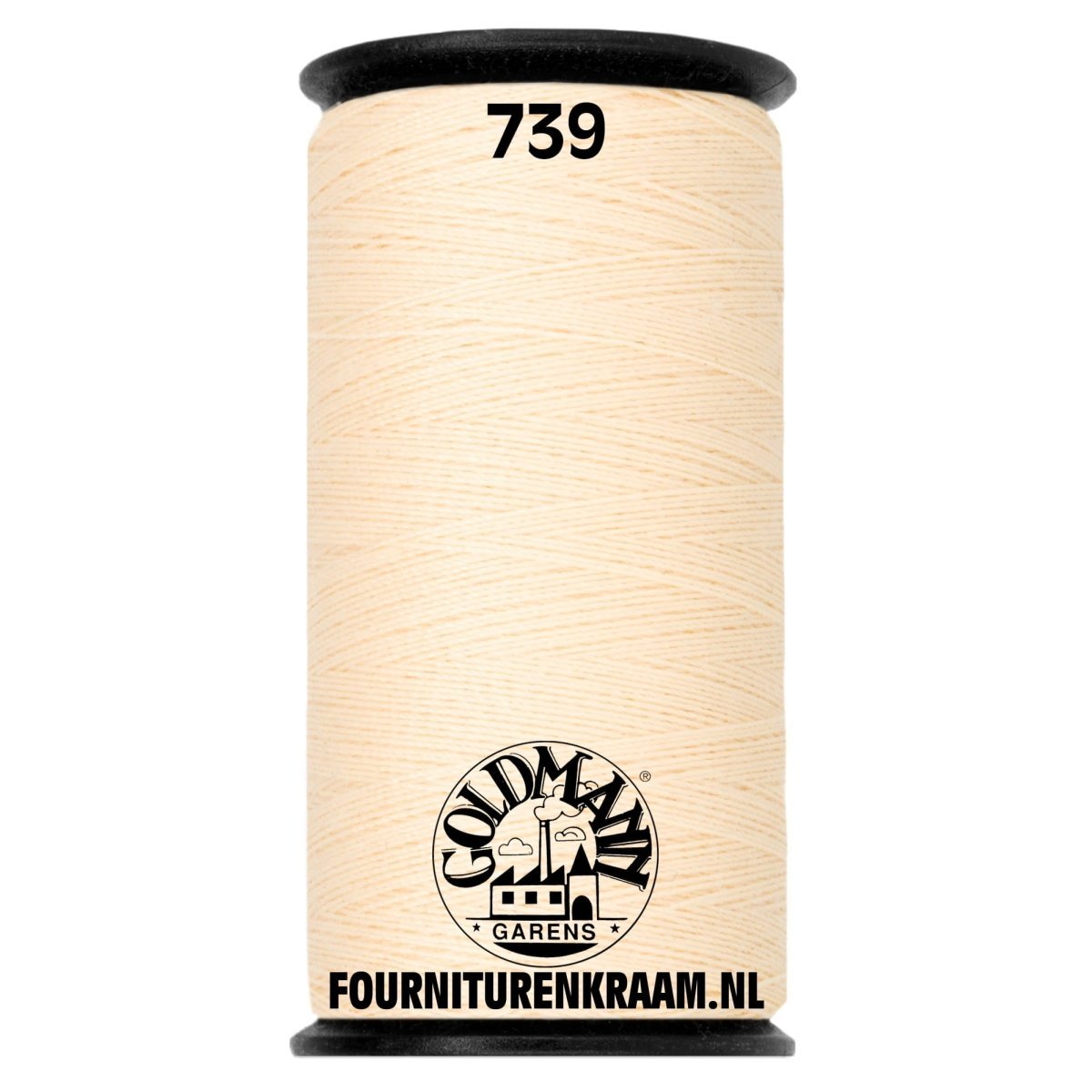 Goldmann garen 200m - 739 creme GOLDMANN-GAREN-200M-739 2407739 - Fourniturenkraam.nl