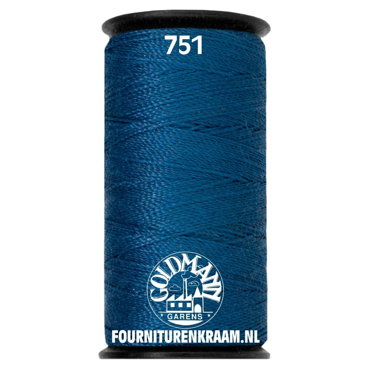 Goldmann garen extra sterk 100m - 751 jeans blauw Garen GOLDMANN-STERK-100-751 2410751 - Fourniturenkraam.nl