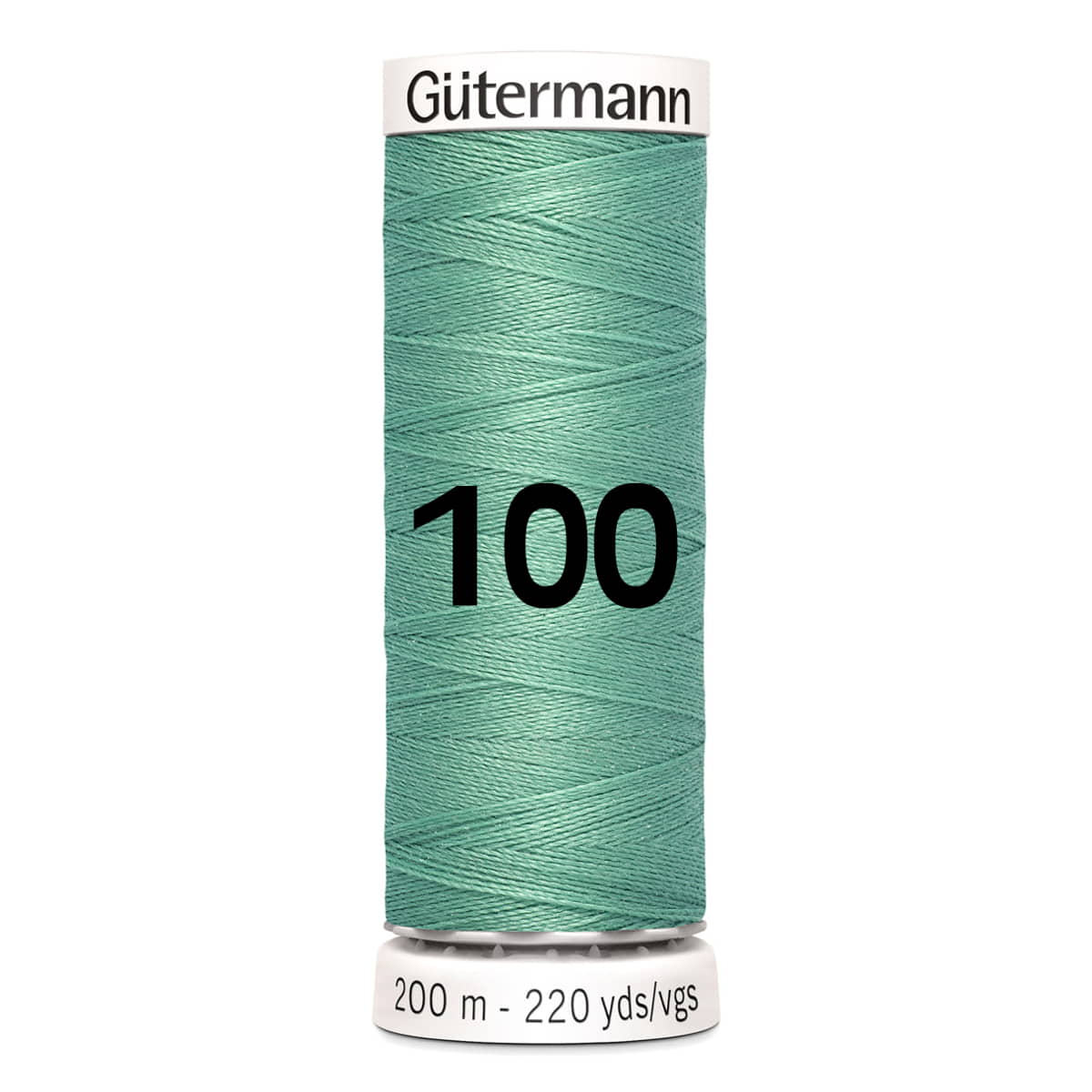 Gutermann garen | 200m | 100 donker mint naaigaren GM-200-100-DONKER-MINT - Fourniturenkraam.nl
