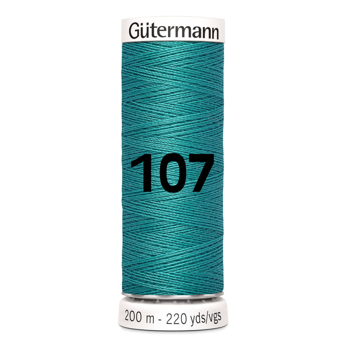 Gutermann garen | 200m | 107 donker mint naaigaren GM-200-107-DONKER-MINT - Fourniturenkraam.nl