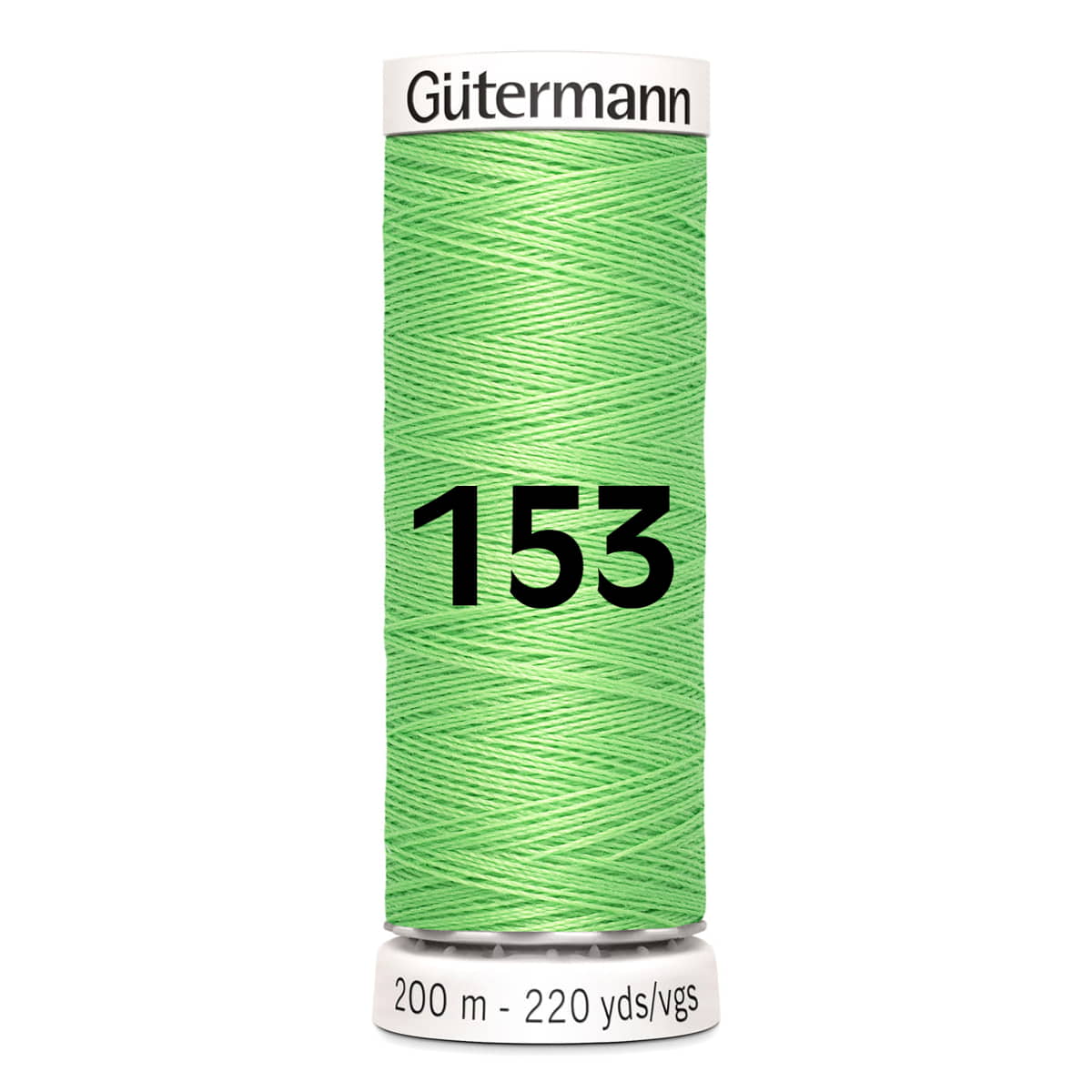 Gutermann garen | 200m | 153 fel groen naaigaren GM-200-153-FEL-GROEN - Fourniturenkraam.nl