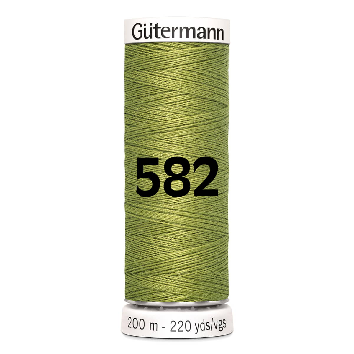 Gutermann garen | 200m | 582 olijfgroen naaigaren GM-200-582-OLIJFGROEN - Fourniturenkraam.nl
