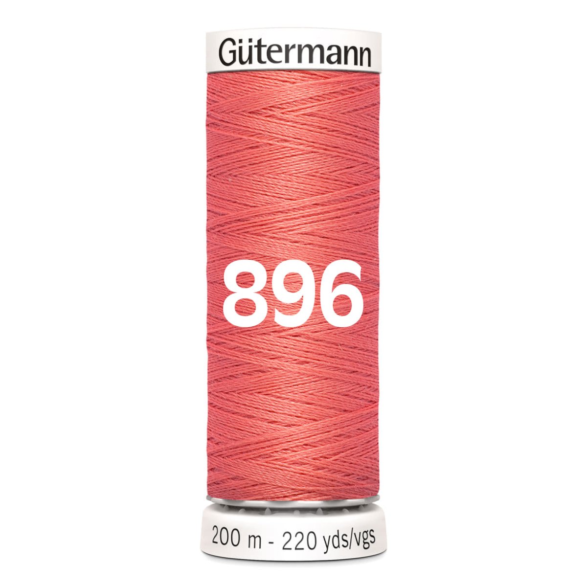 Gutermann garen | 200m | 896 donker zalm naaigaren GM-200-896-DONKER-ZALM - Fourniturenkraam.nl