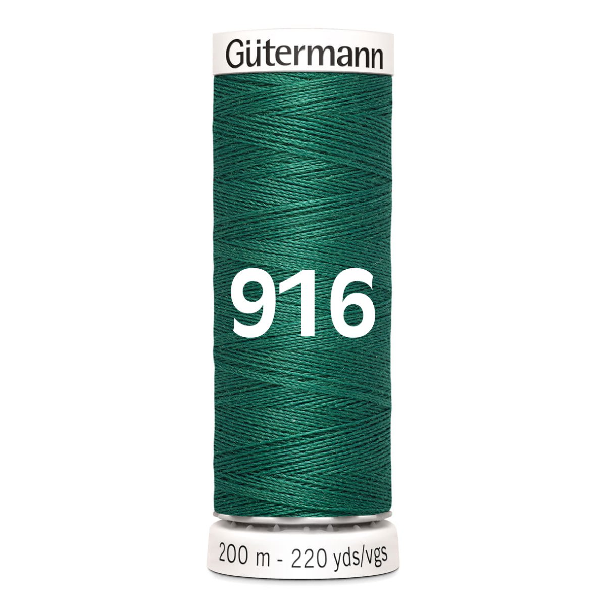 Gutermann garen | 200m | 916 groen naaigaren GM-200-916-GROEN - Fourniturenkraam.nl
