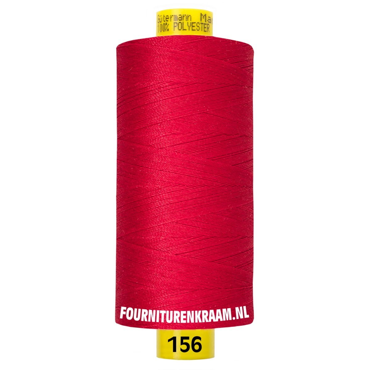 Gütermann garen Mara 1000 meter - 156 rood Garen GUTERMANN-MARA-1000-156 4008015234775 - Fourniturenkraam.nl