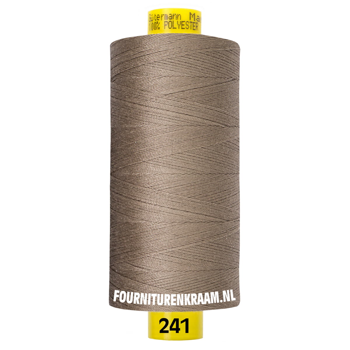 Gütermann garen Mara 1000 meter - 241 taupe Garen GUTERMANN-MARA-1000-241 - Fourniturenkraam.nl