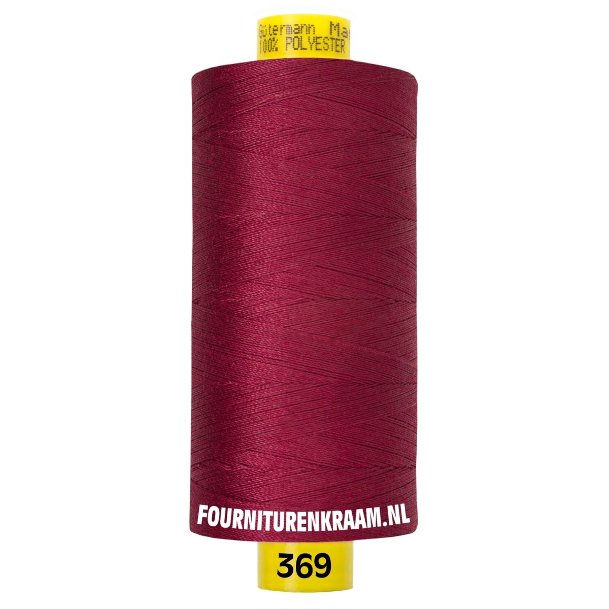 Gütermann garen Mara 1000 meter - 369 bordeaux Garen GUTERMANN-MARA-1000-369 4008015235871 - Fourniturenkraam.nl