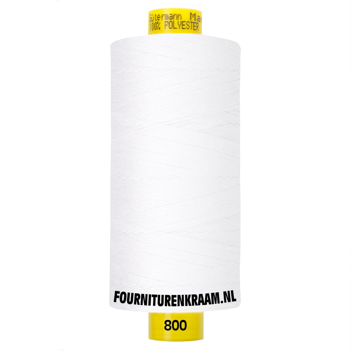 Gutermann garen Mara Extra Sterk - Wit GUTERMANN-MARA-EXTRA-STERK-800-WIT - Fourniturenkraam.nl