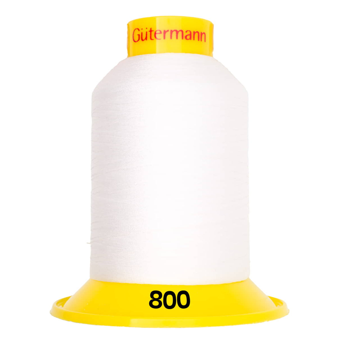 Guetermann Maraflex draad, 150 m, wit, polyester, één maat