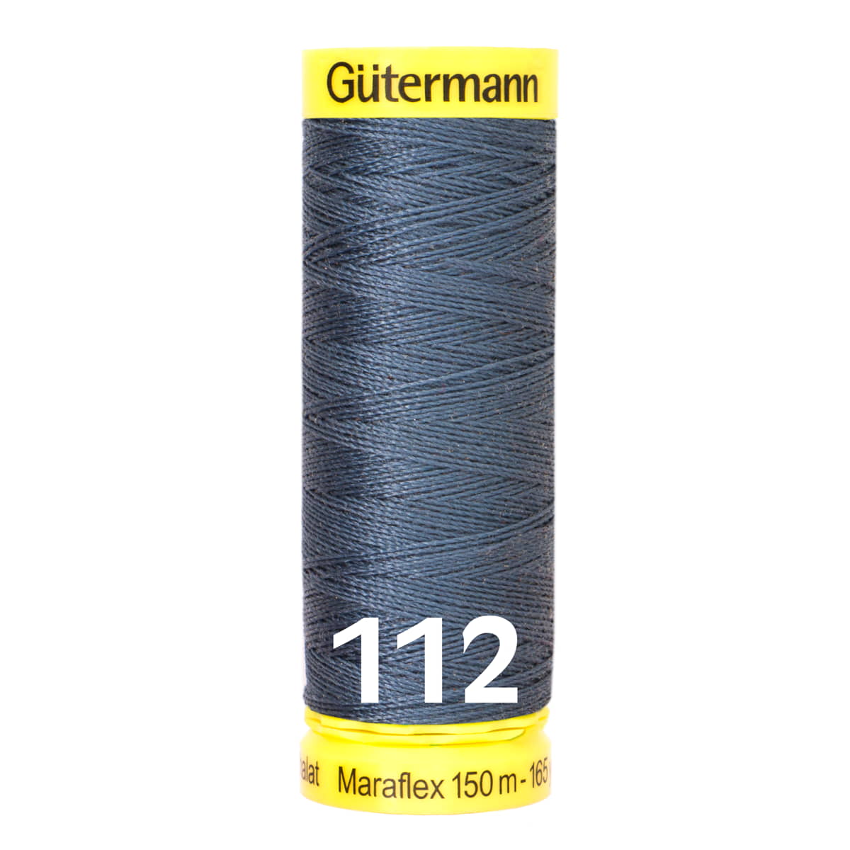 Gütermann MaraFlex 150m - 112 jeans blauw GUTERMANN-MARAFLEX-150-112 4029394999116 - Fourniturenkraam.nl