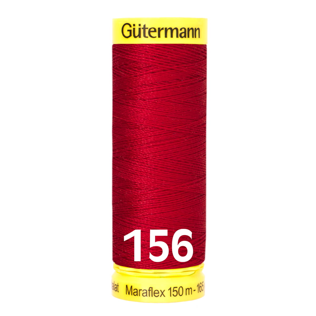 Gütermann MaraFlex 150m - 156 rood GUTERMANN-MARAFLEX-150-156 4029394999055 - Fourniturenkraam.nl